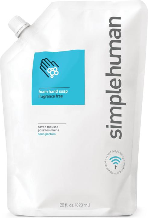Simplehuman Schaumseife parfümfrei 828 ml (Flüssigseife, 828 ml)