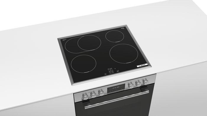 Immagine prodotto Bosch Hausgeräte Set da incasso, HEB578BB4 + NIF645CB5E, cucina da incasso, piano cottura a induzione, HND675LS67