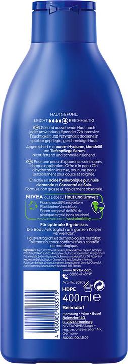 Produktbild NIVEA Body Milk (Körpermilch, 800 ml)