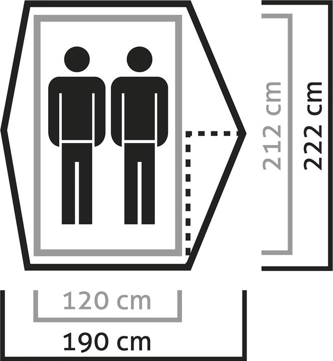 Immagine prodotto Salewa Micra II (Tenda a cupola, 2.30 kg, 2 persone)