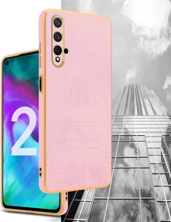 Actual product image Cadorabo Case for Honor 20 / 20S / Huawei NOVA 5T in TPU with camera protection LM130 Style (Huawei Nova 5T, TCL 20S, K20)