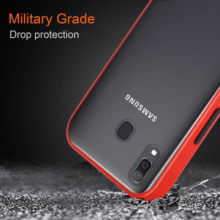 Immagine prodotto Cadorabo Copertura opaca ibrida (TCL A30, Samsung Galaxy M10s, Samsung Galaxy A20)