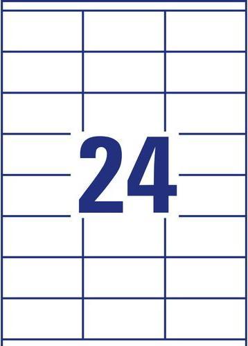 Actual product image Avery universal labels