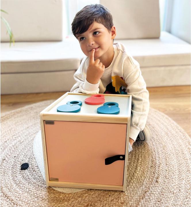 Image du produit small foot Boîte sensorielle en bois avec lentilles Sense