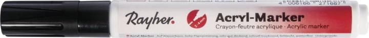 Image du produit Rayher Marqueur acrylique noir (Noir, 4 mm)