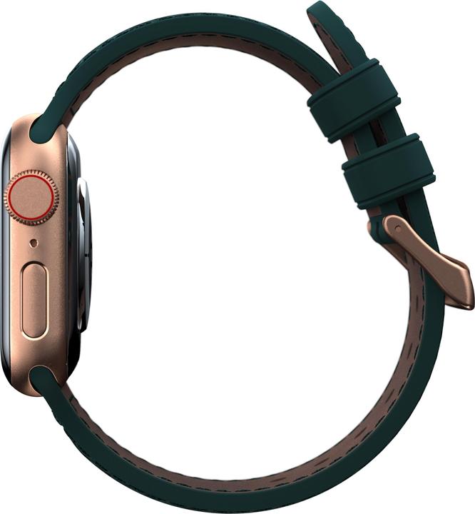 Immagine prodotto Njord Cinturino Jord Per (40 mm, 41 mm, Chiusura in acciaio inox, Pelle di salmone, Pelle Vegan, Apple Watch)