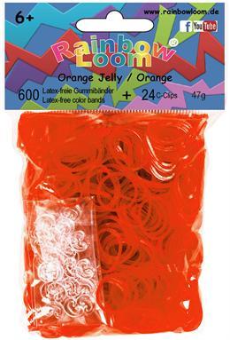 Immagine prodotto Rainbow Loom Elastici di gelatina arancione (600 pz.)