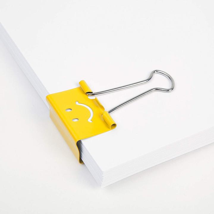 Produktbild Rapesco Foldback-Klammer Emoji (1 x)