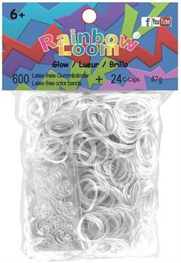 Rainbow Loom Gummibänder Glow-in-the-dark (600 Stk.)