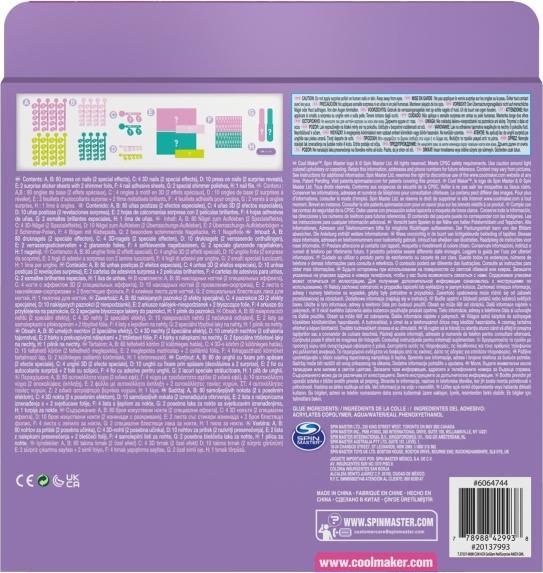 Produktbild Spin Master Go Glam U-nique Metallic Nail Salon