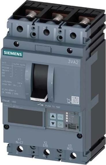 Produktbild Siemens Leistungsschalter 63A 3p 25-63A/In 3VA2163-7MP32-0AA0
