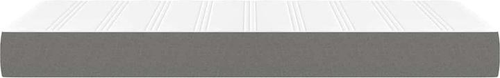Actual product image VidaXL Taschenfederkernmatratze für Kinder Dunkelgrau 80 x 160 cm Stoff (80 x 160 cm, Spring core)