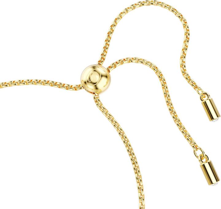 Produktbild Swarovski Imber Tennis Armband Gemischte Rundschliffe Weiss Gold (24 cm, Swarovski Metall)