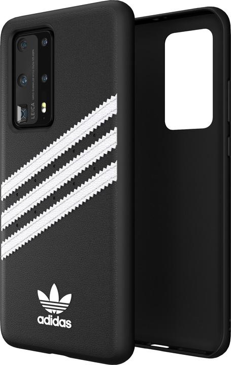 Produktbild adidas Back Cover Moulded PU Huawei P40 Pro Schwarz (Huawei P40 Pro)