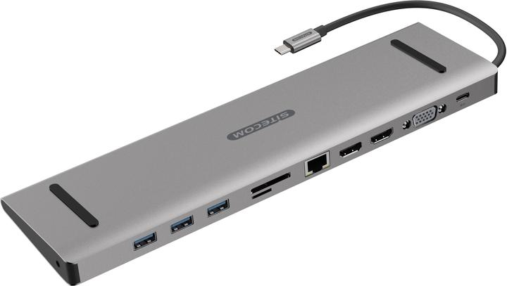 Sitecom CN 389 Multiport Pro Dock (USB-C, 10 Ports)