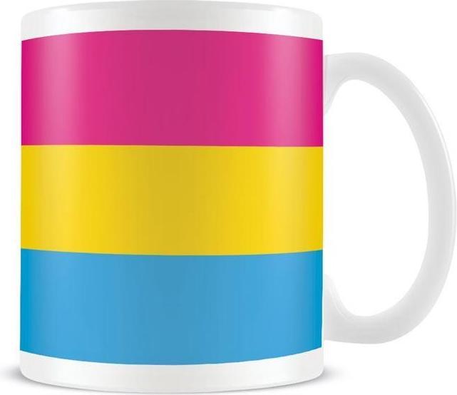 Immagine prodotto Pyramid Tazza da caffè Bandiera pansessuale (325 ml)