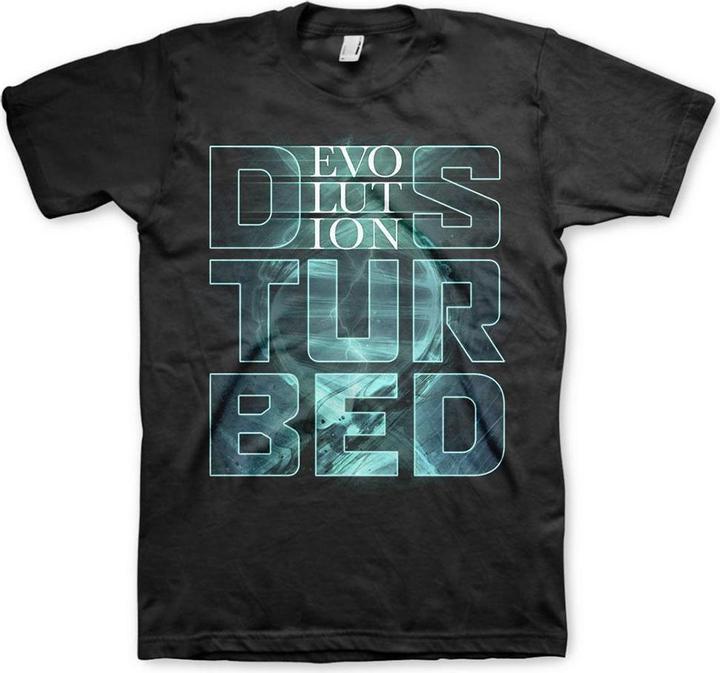 Image du produit Disturbed T-Shirt adulte unisexe sur l'évolution (XXL)