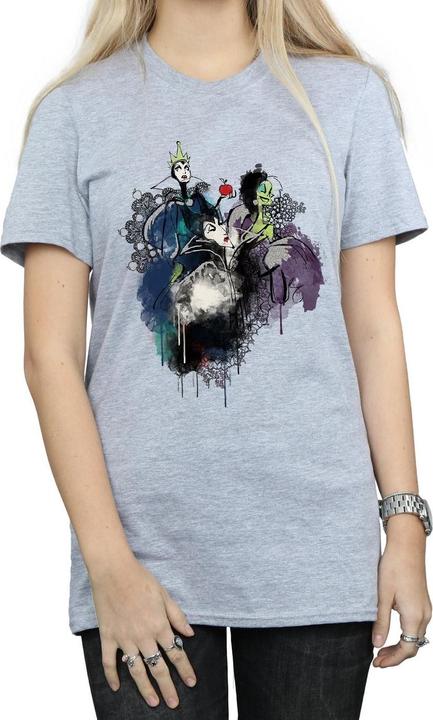 Immagine prodotto Disney Villains Sketch Maglietta Ampia Donna (XXL)