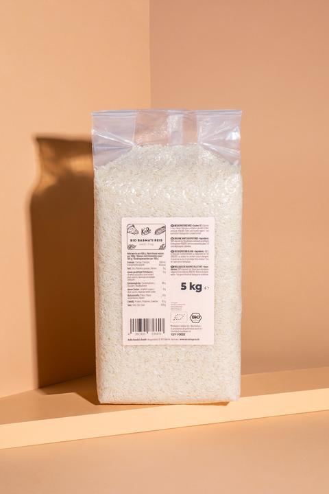 KoRo Organic Basmati rice white (5000 g)