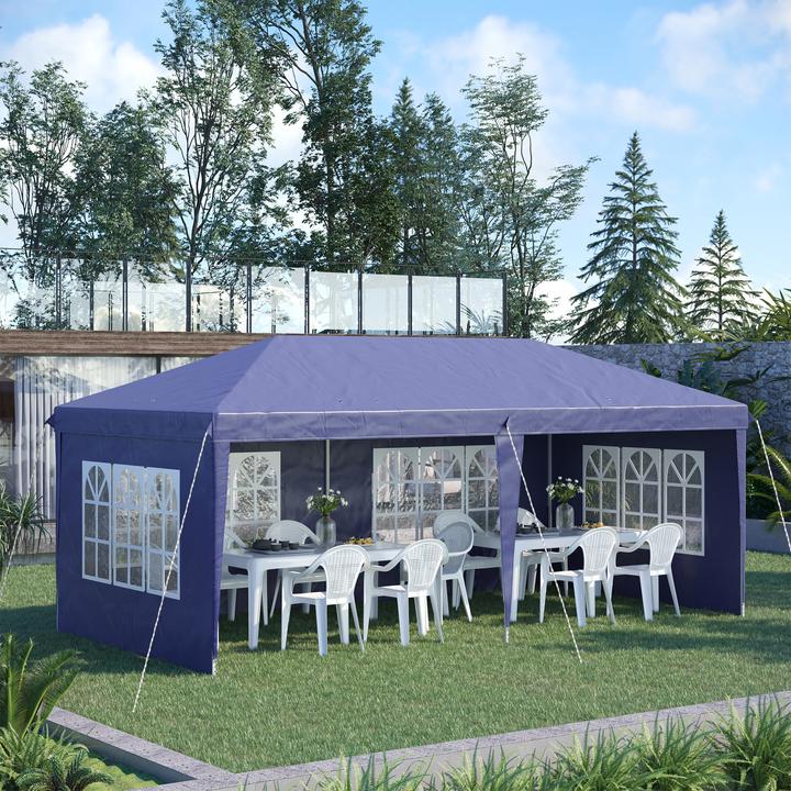 Produktbild Outsunny Faltpavillon (585 cm, 295 cm)