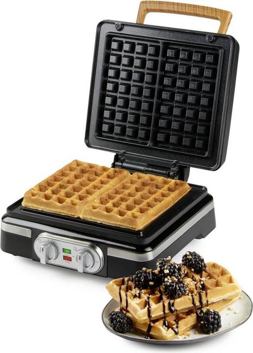 Produktbild Domo WAFFELEISEN – INKY BLACK Waffeleisen Schwarz