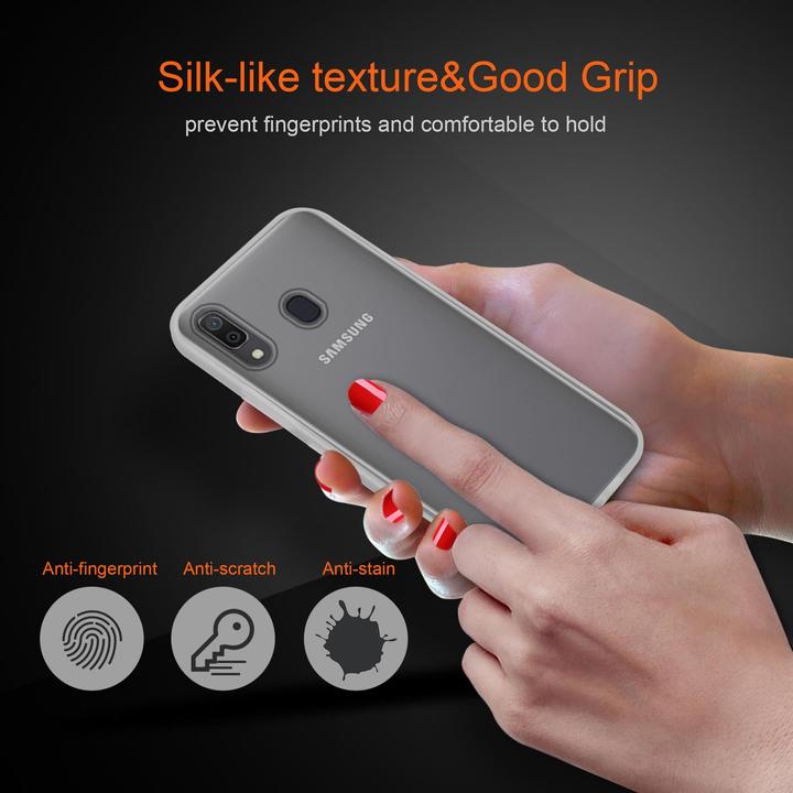 Actual product image Cadorabo Hybrid Matt Cover (TCL A30, Samsung Galaxy M10s, Samsung Galaxy A20)