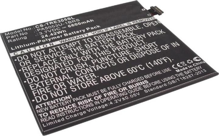 Produktbild CoreParts Battery for Toshiba Tablet (1 Zellen, 6600 mAh)