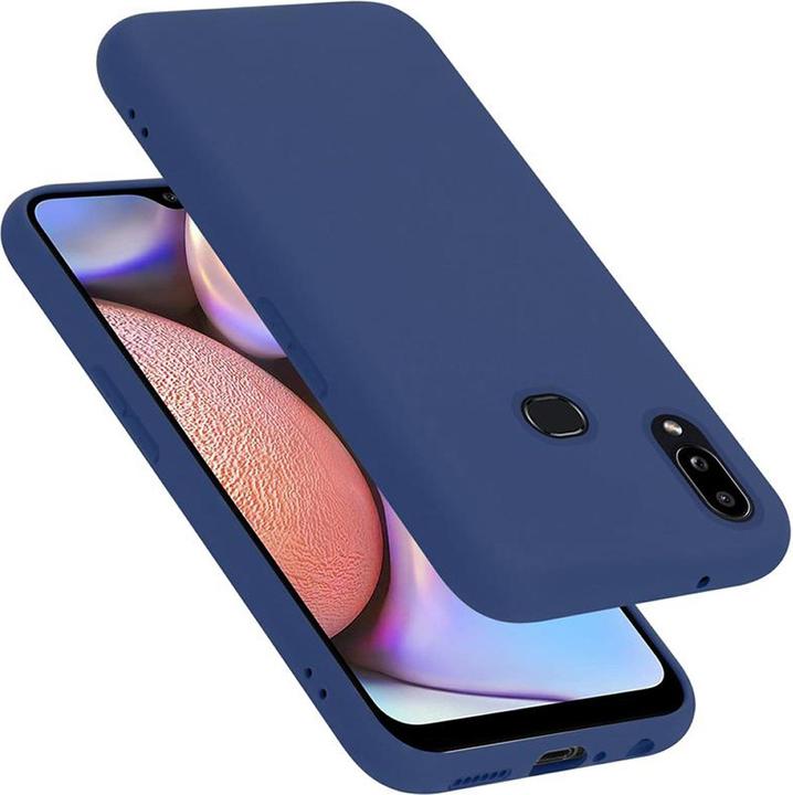 Productafbeelding Cadorabo TPU Liquid Silicone Case Cover (Samsung Galaxy A10s)