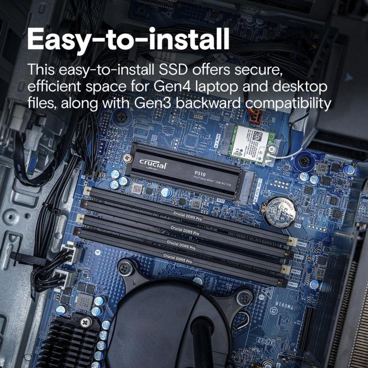 Image du produit Crucial P310 mit Heatsink (2000 Go, M.2 2280)