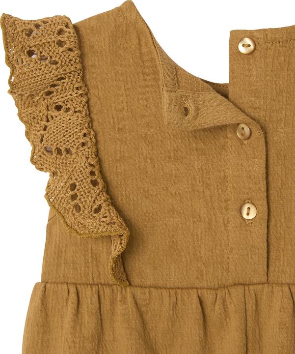 Image du produit Vertbaudet Mädchen Baby Overall mit gehäkeltem Oberteil (80)