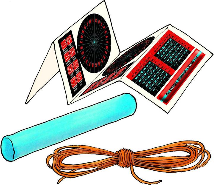 Actual product image Kosmos Detective Equipment The Three??? Secret Code