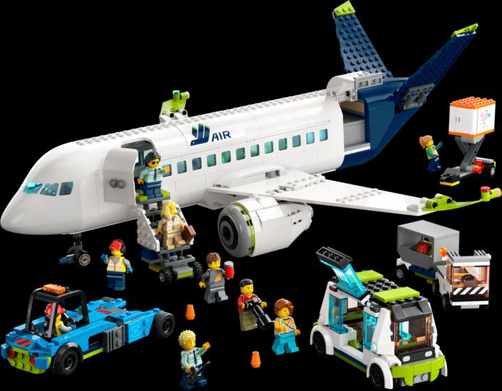 Produktbild LEGO Passagierflugzeug (60367, LEGO City)