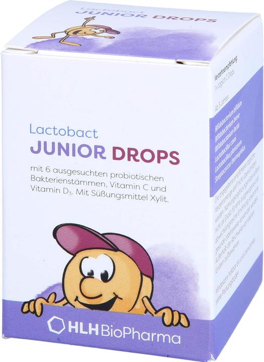 Immagine prodotto Lactobact JUNIOR + Gocce (60 Pezzo/i, Caramella, 56 g)