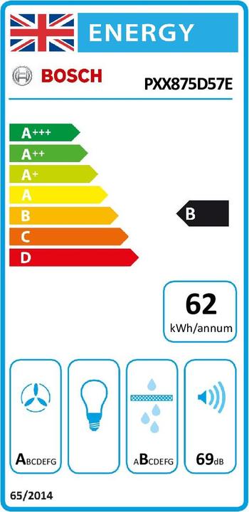 Energie-Label Bosch Hausgeräte PXX875D57E