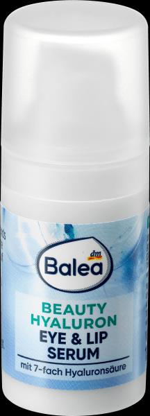 Image du produit dm Balea Sérum Beauty Hyaluron Yeux & Lèvres (Sérum, 15 ml, Jour + nuit)