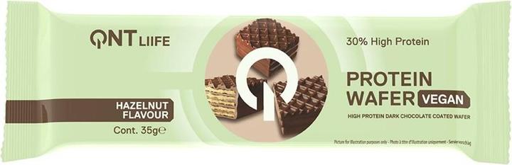Actual product image QNT Vegan Protein Wafer Hazelnut (Hazelnut, 1 pcs., 38 g)