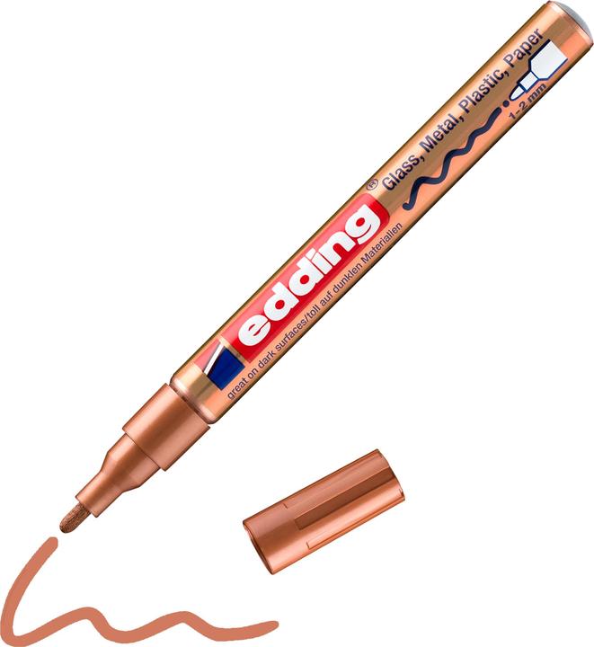 Produktbild Edding 751 - Lackmarker (Black, 1 mm, 1 x)