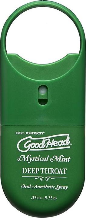 Doc Johnson GoodHead™ To-Go - Spray pour la gorge profonde - Mystical Mint (9 ml)