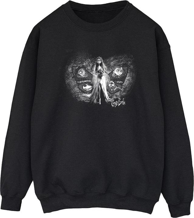 Actual product image Corpse Bride Mens Emily Butterfly Sweatshirt (S)