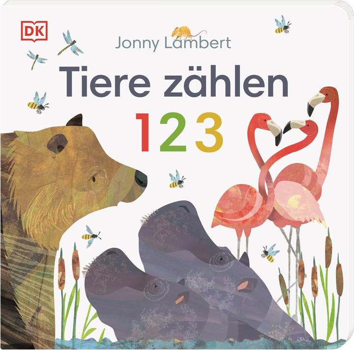 Tiere zählen 1 2 3 (Deutsch)