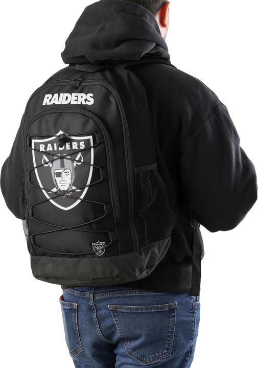 Actual product image Foco Backpack NFL Bungee Las Vegas Raiders