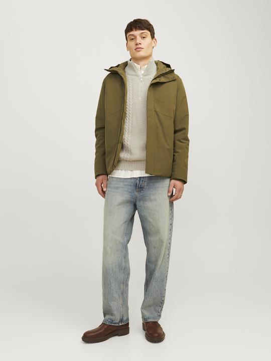 Produktbild Jack & Jones Einfarbig Viertel-Reissverschluss Viertel-Reissverschluss (XXL)