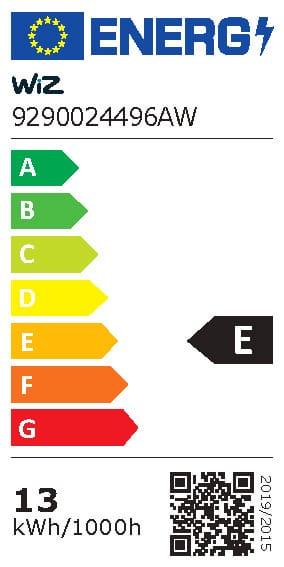 Energy Label micasa Wiz Tunable White A67 (E27, 13 W, 1521 lm, 1 x, E)