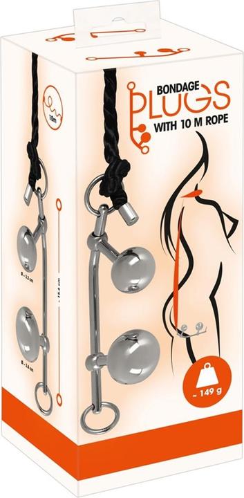 Actual product image You2Toys Bondage plugs