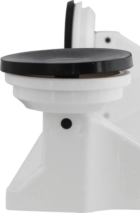 Actual product image Eurotrail Suction Cup Shelf with Hooks White