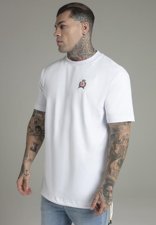 Siksilk T-Shirt Oversized T-Shirt in White