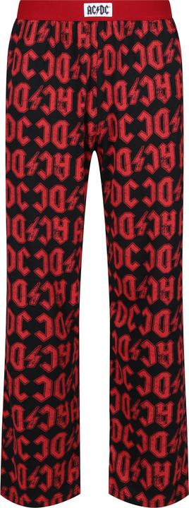 Recovered AC/DC Distressed Logo Black Loungehose M (M)
