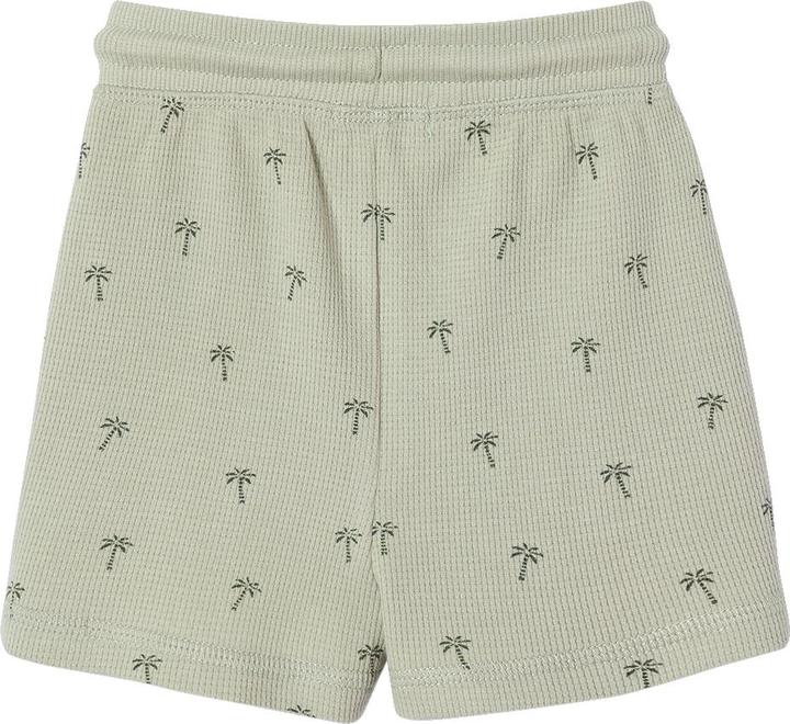 Produktbild Vertbaudet Bio-Kollektion: Baby Shorts aus Waffelpikee mit Palmen (74)