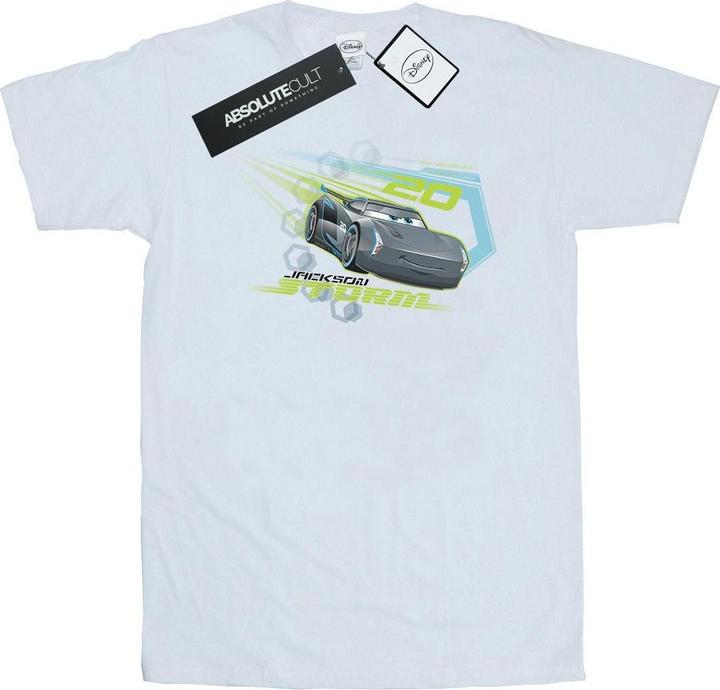 Actual product image Disney Mens Cars Jackson Storm T-Shirt (XXL)
