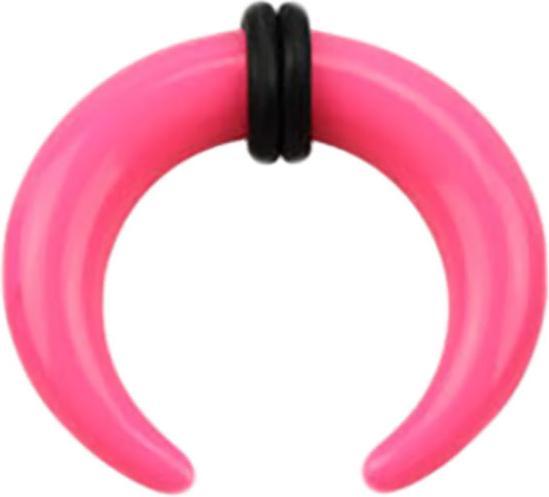 Actual product image Star Piercing Stretch sickle pink (without brass, Acrylic)